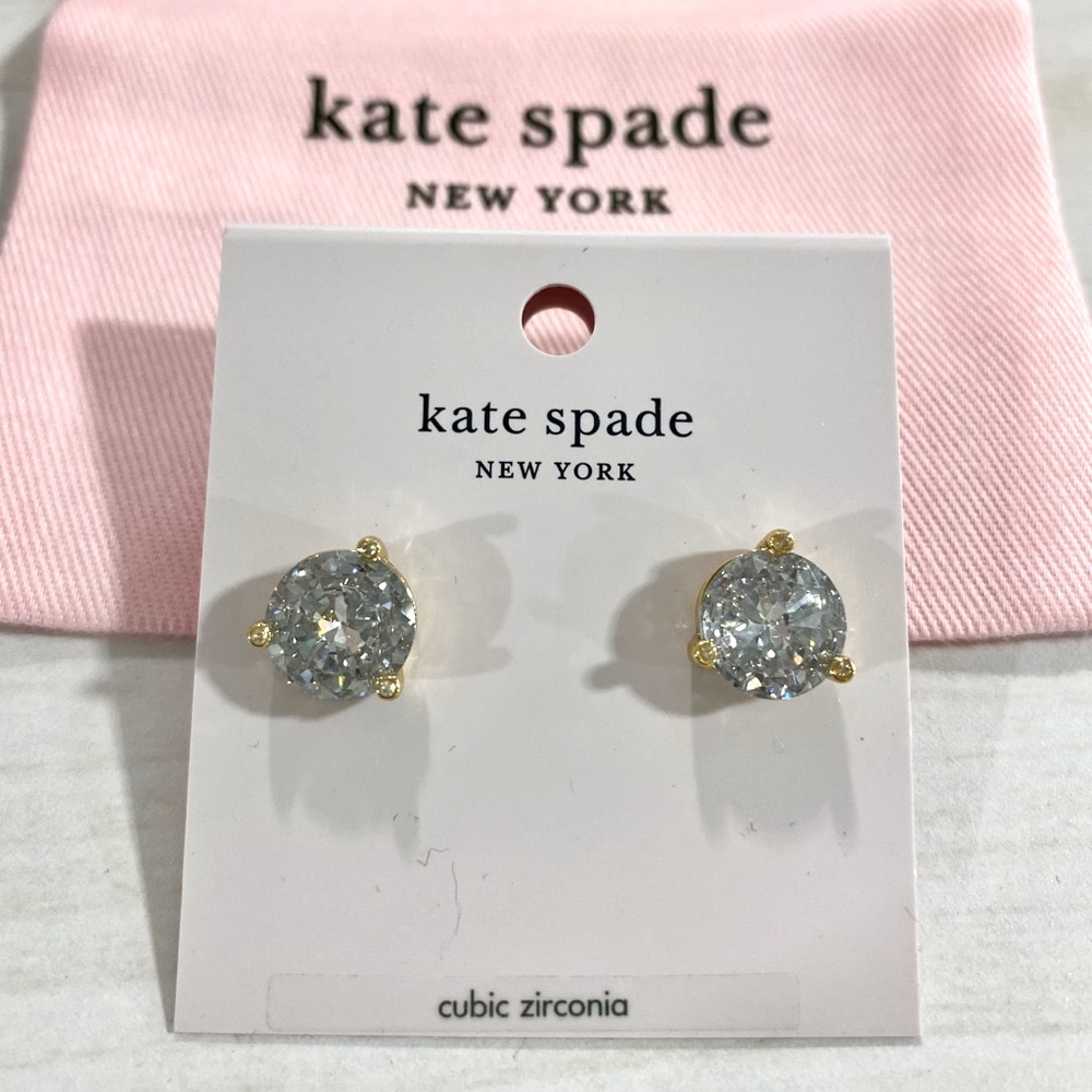 (NWT) Kate Spade ♠️ Rhine Stone Studs Earring